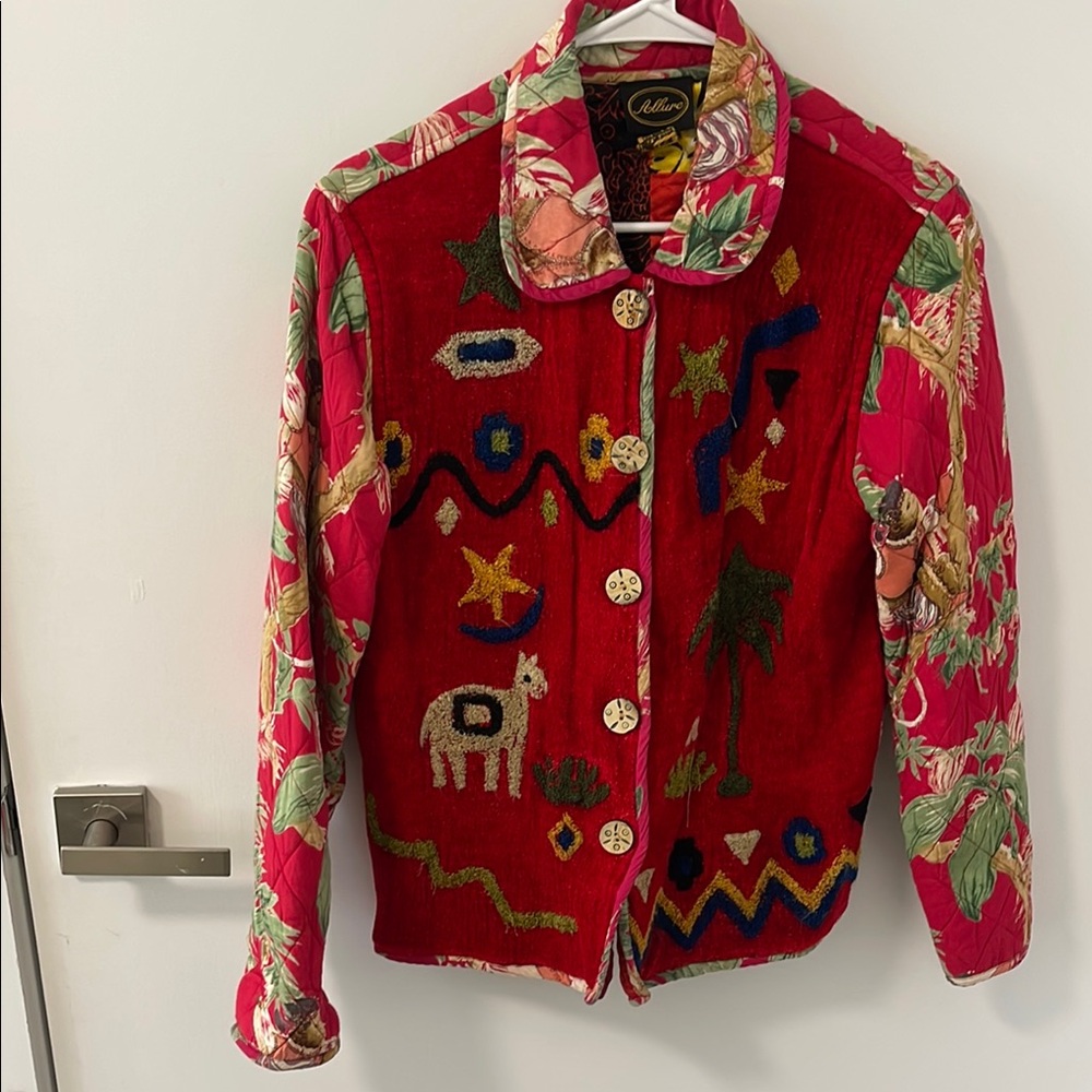 ALLURE Vintage  Jacket Size Medium